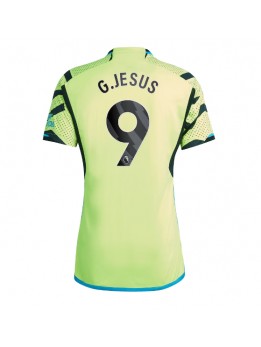 Moški Nogometna dresi replika Arsenal Gabriel Jesus #9 Gostujoči 2023-24 Kratek rokav